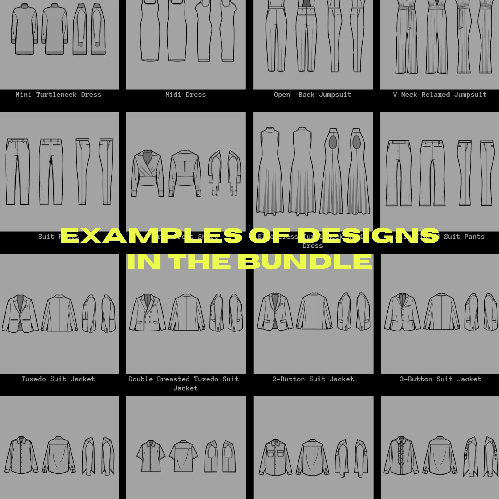 OPUS Professional Flat Sketch & Manufacturer Bundle (600+ Design Mockups & 600+ Trusted Factories)