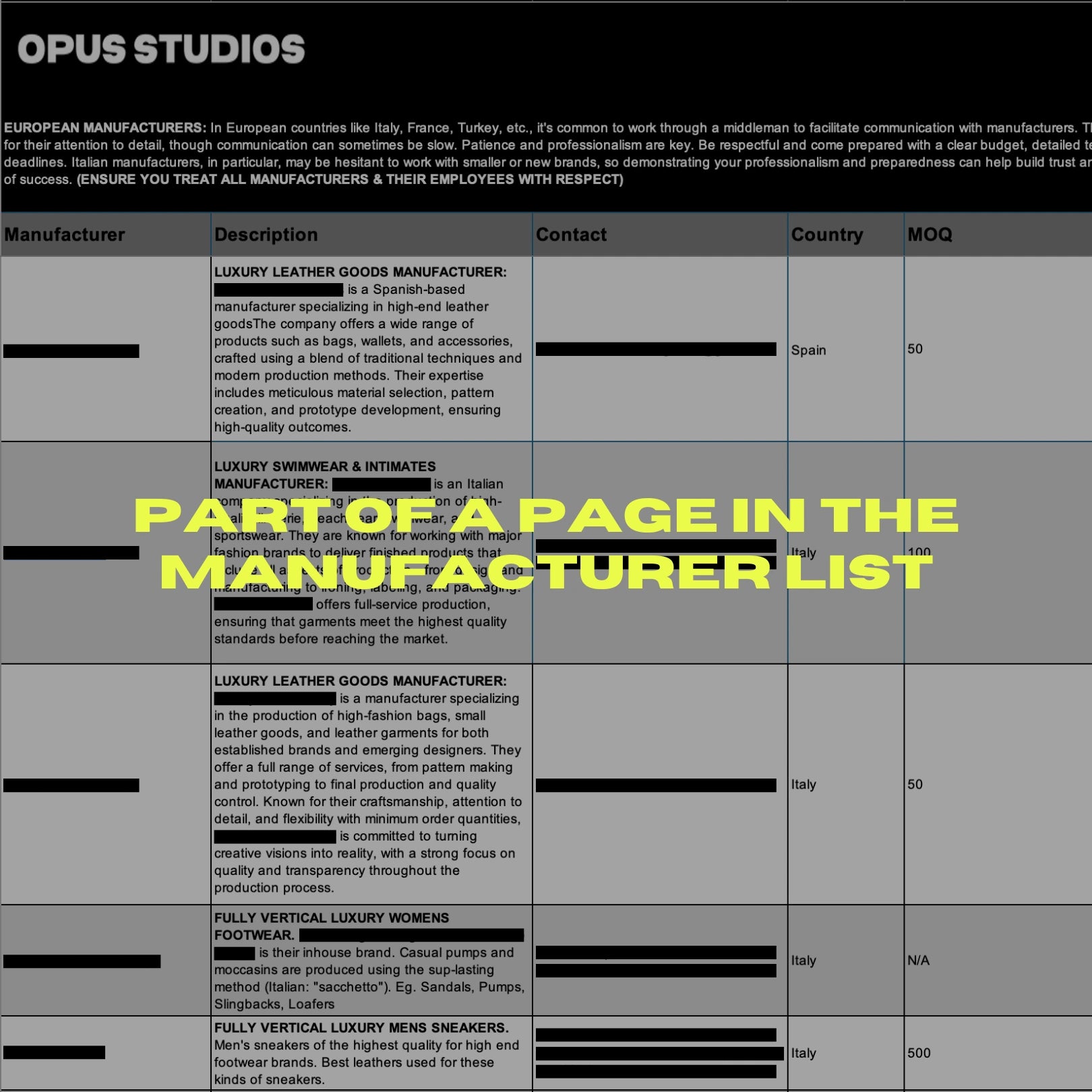 OPUS Professional Flat Sketch & Manufacturer Bundle (600+ Design Mockups & 600+ Trusted Factories)