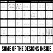 OPUS Ultimate Flat Technical Sketch Bundle + 500 OPUS Vetted Low MOQ Manufacturers