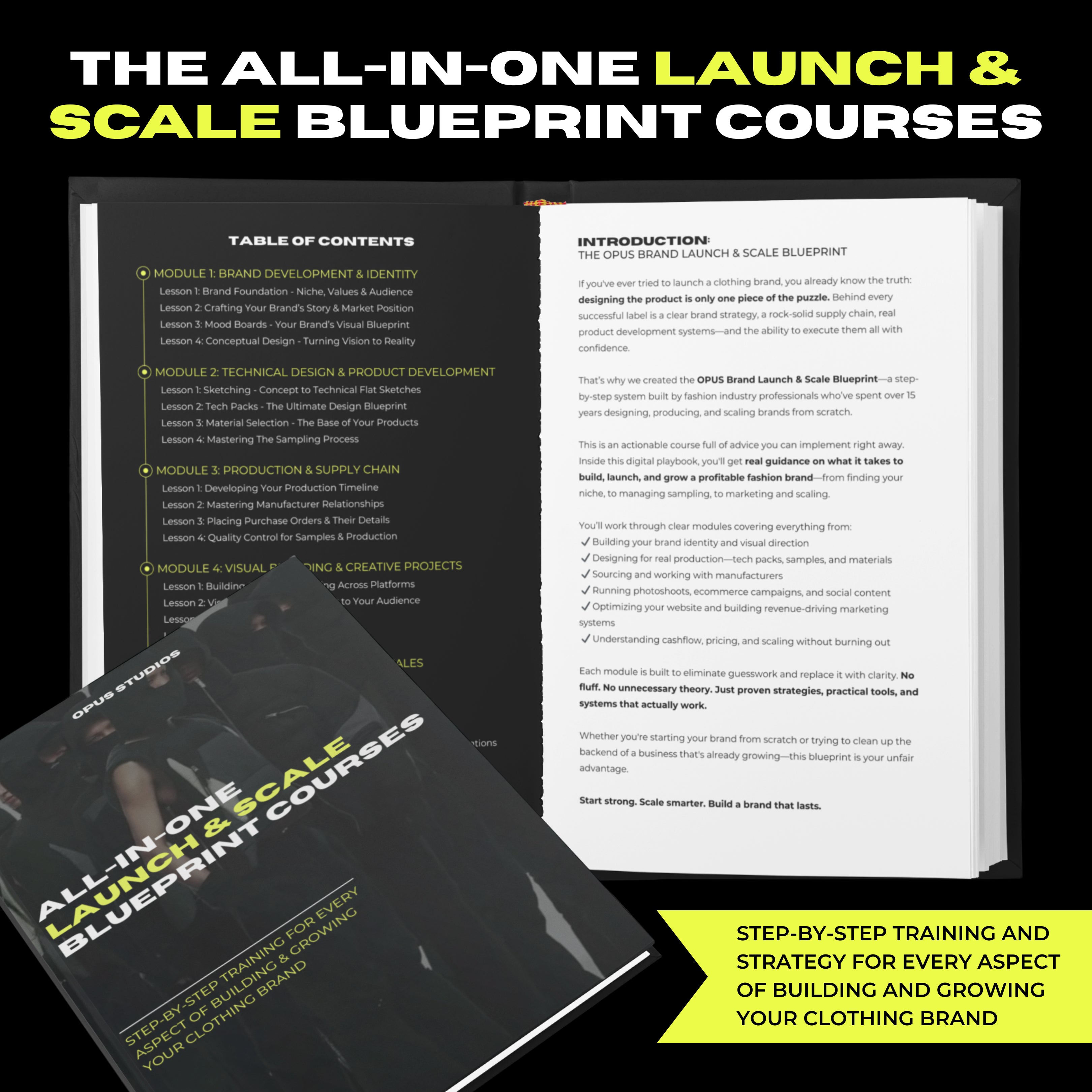 OPUS Ultimate Brand Igniter System – Design, Launch & Scale (includes Professional Design Toolkit, Launch & Scale Courses, Growth Tools & More)